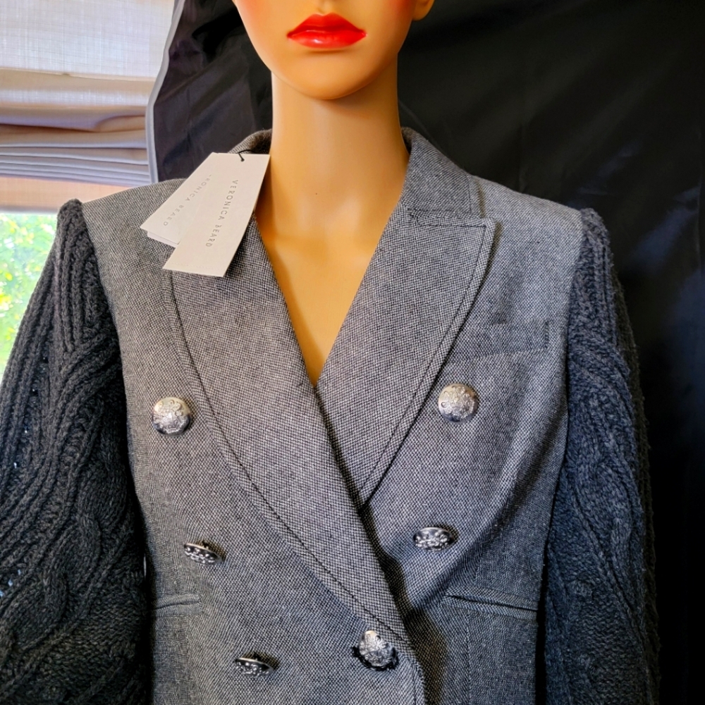 VERONICA BEARD GRAY BLAZER